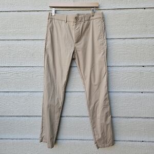 Hill City Everyday Tech Pant khaki 31 inch inseam size 30
